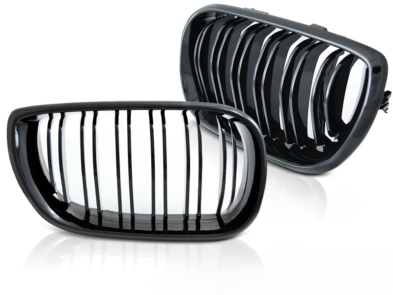 GRIGLIA SPORT NERO LUCIDO ADATTO PER BMWE46 01-05 S/T