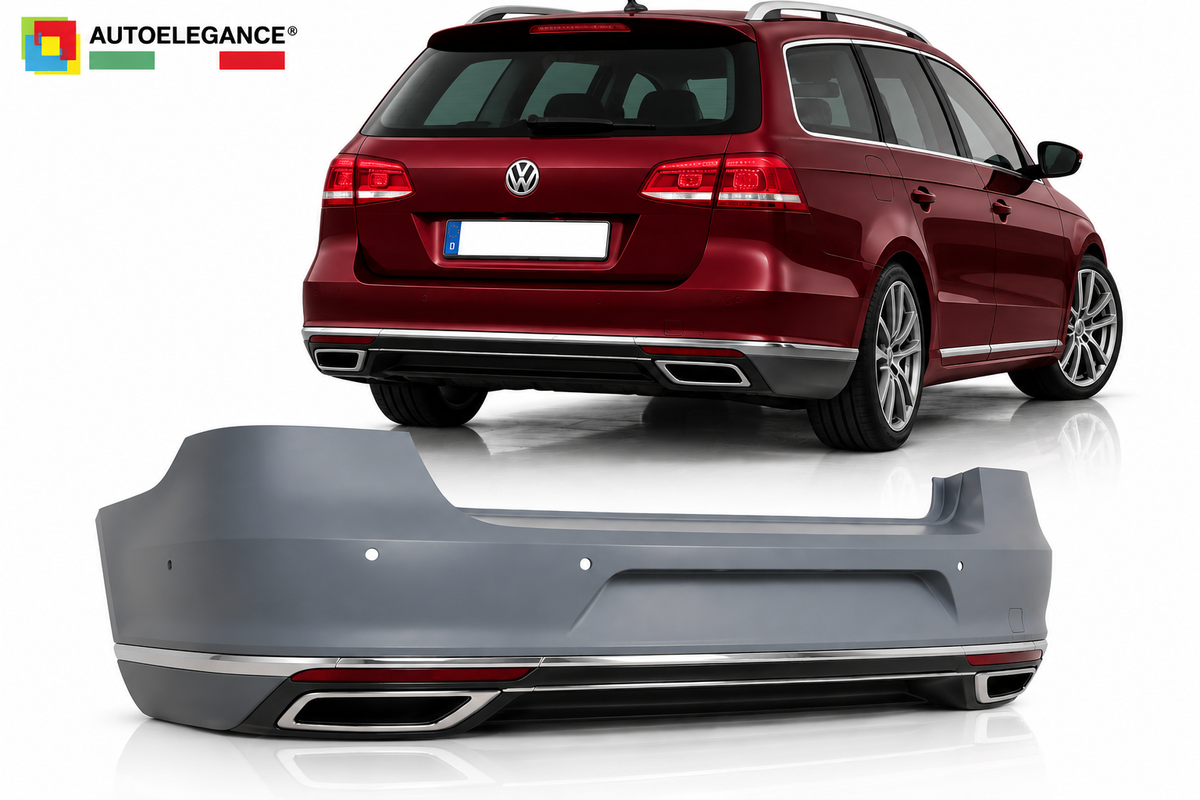 PARAURTI POSTERIORE SPORTIVO ADATTO PER VW Passat B7 (201