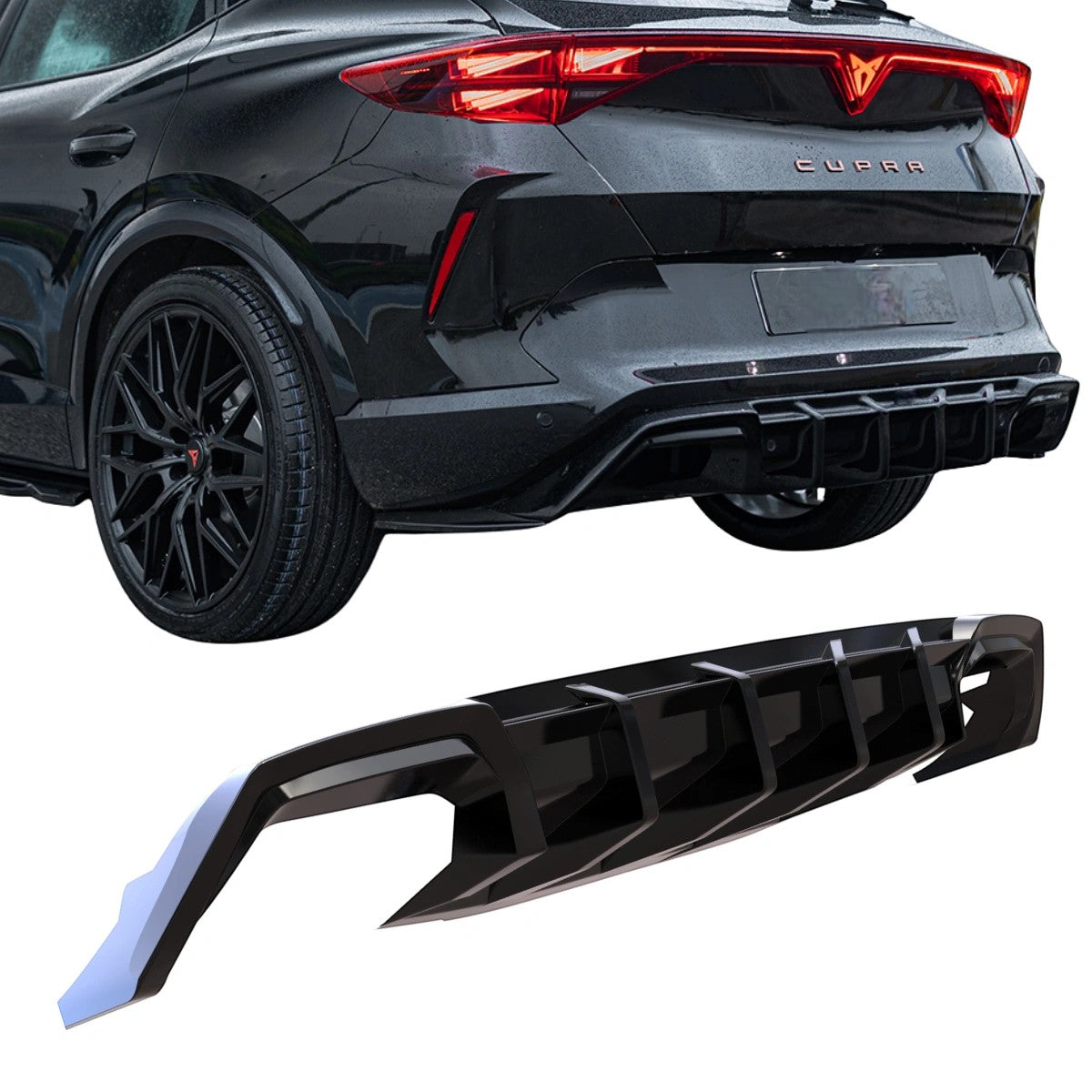 🔥ART.7848 DIFFUSORE POSTERIORE ADATTO PER CUPRA FORMENTOR V2 (2020+)🔥
