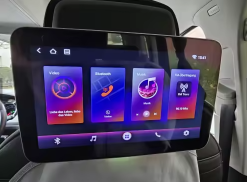 💕ART.8490 MONITOR MULTIMEDIALE SEDILI POSTERIORI CON APPLE CARPLAY SOLO UNO💕