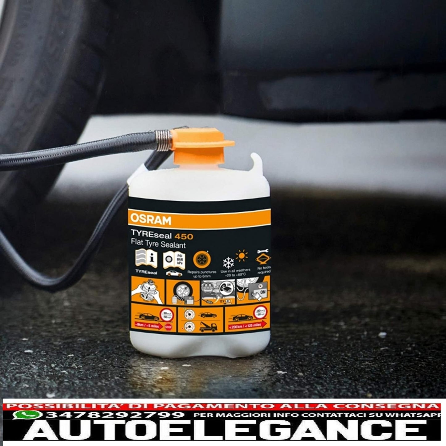 Soluzione per botola Osram Tyreseal 450