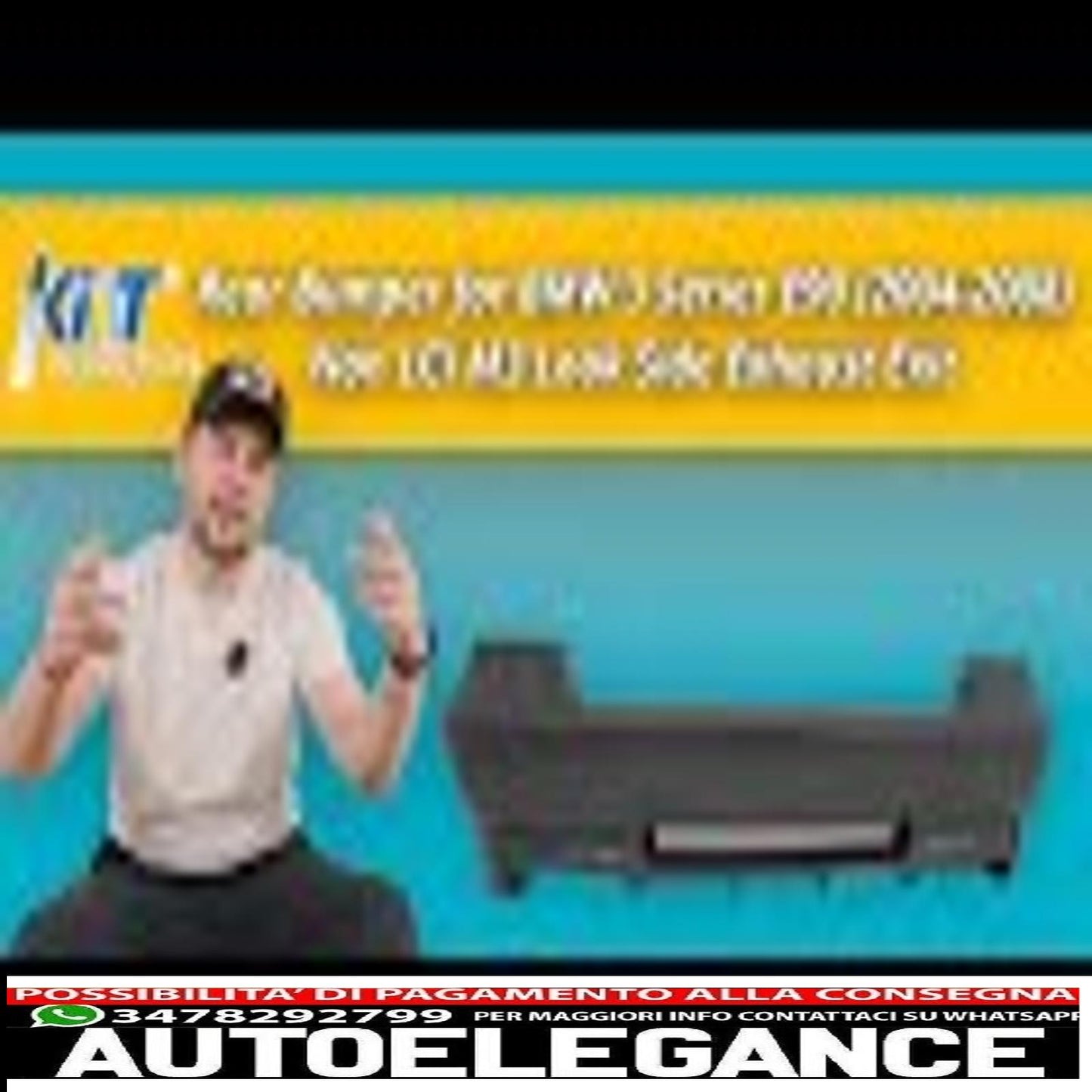 rear bumper suitable for bmw 3 series e90 (2004-2008) non lci m3 look exhaust left side