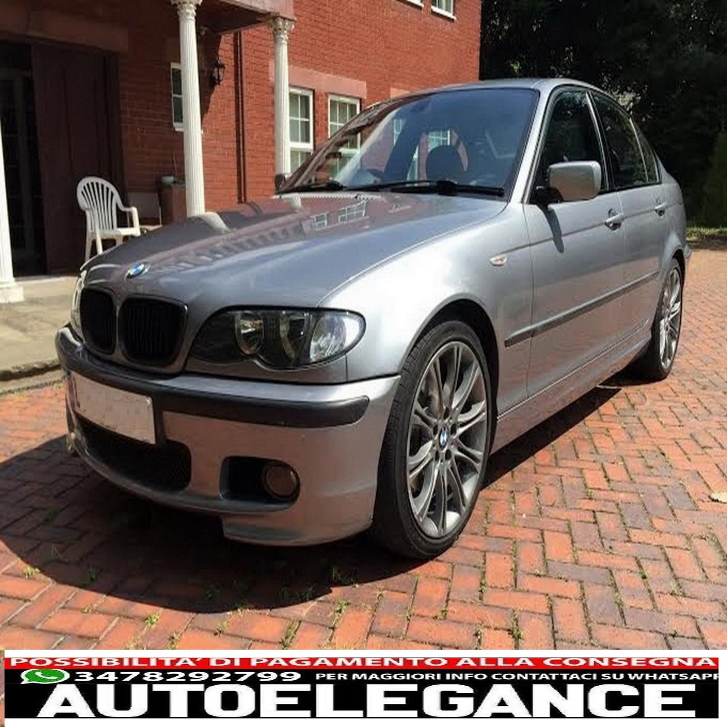 Right side headlight lens suitable for bmw 3 series e46 restyling sedan/touring (2001-2004)