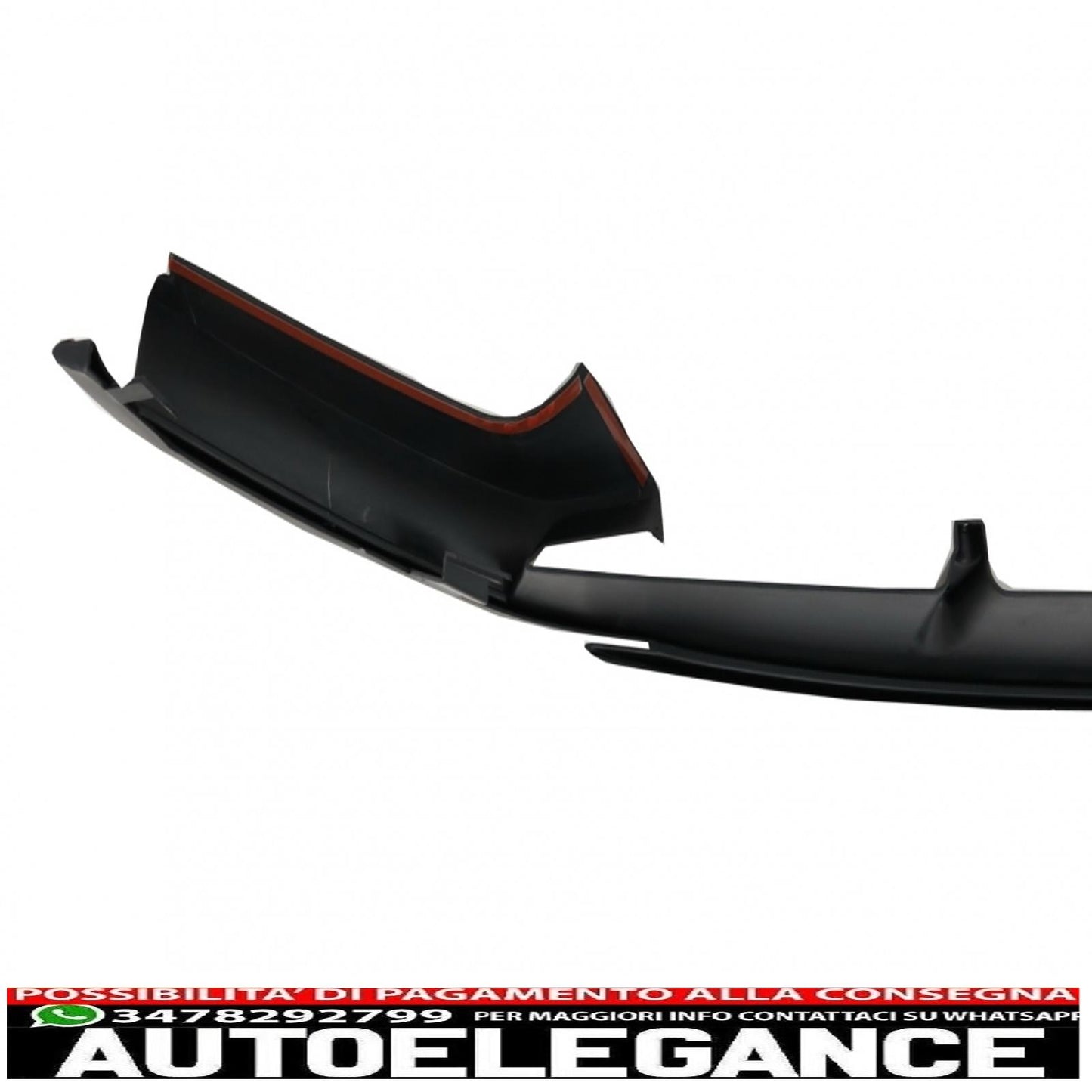 Front bumper spoiler lip suitable for bmw 2 series f22/f23 (2013-) coupe cabrio m-performance design