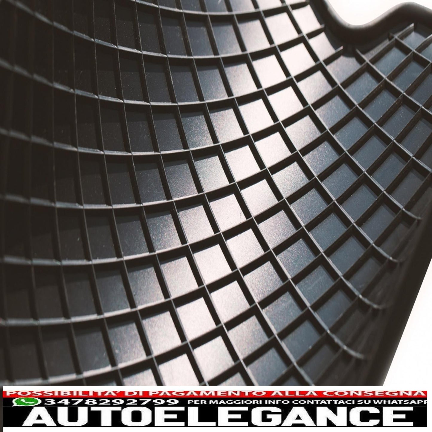 Tappetino in gomma adatto per skoda octavia iii limousine 02/2013, m kombi 05/2013, octavia scout 10/2014