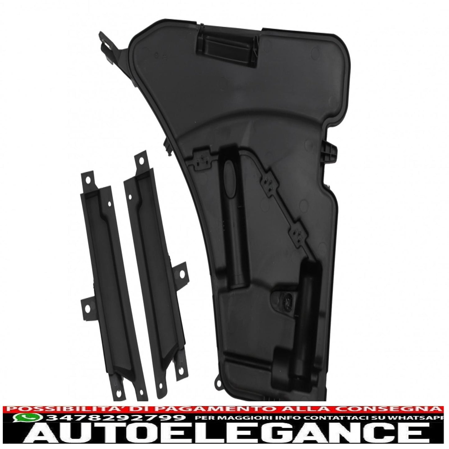 parafanghi anteriori adatti per bmw serie 5 g30 g31 g38 (2017-) limousine touring cromo design m5