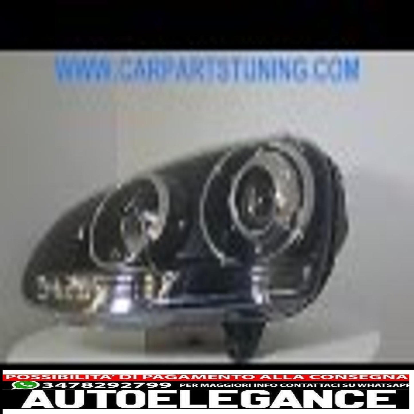right xenon look headlights suitable for vw golf 5 v mk5 (2003-2007) jetta (2005-2010) gti r32 black edition