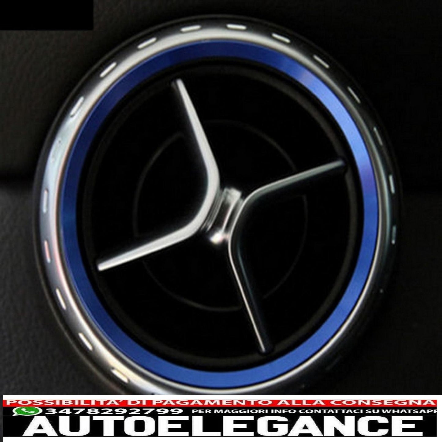 anello di ventilazione del telaio blu adatto per mercedes classe a w176 classe b w246 classe cla c117 e classe gla x156 AUTOELEGANCERICAMBI
