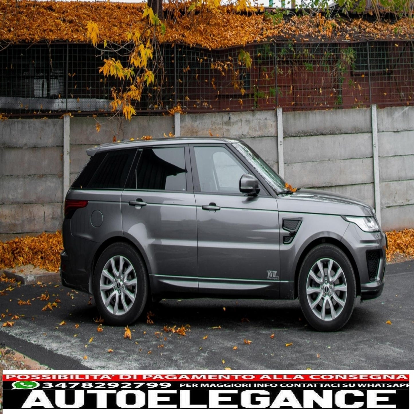 Front Lower Fender Mouldings Suitable for Land Rover Range Rover Sport L494 (2013-up)