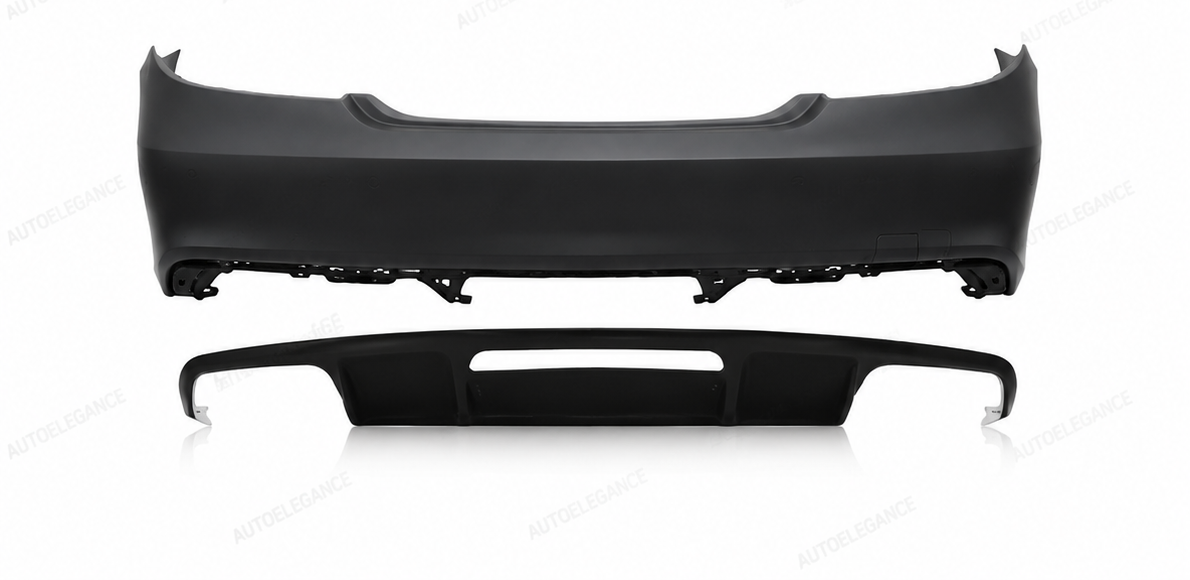 💕PARAURTI POSTERIORE MERCEDES CLASSE CLS W218 15-17 LOOK AMG💕