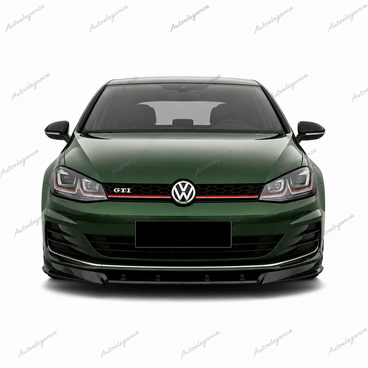 🔥ART.9946 SPLITTER ANTERIORE STILE RACE CUP PER VW GOLF Mk7 2012+ NERO LUCIDO🔥