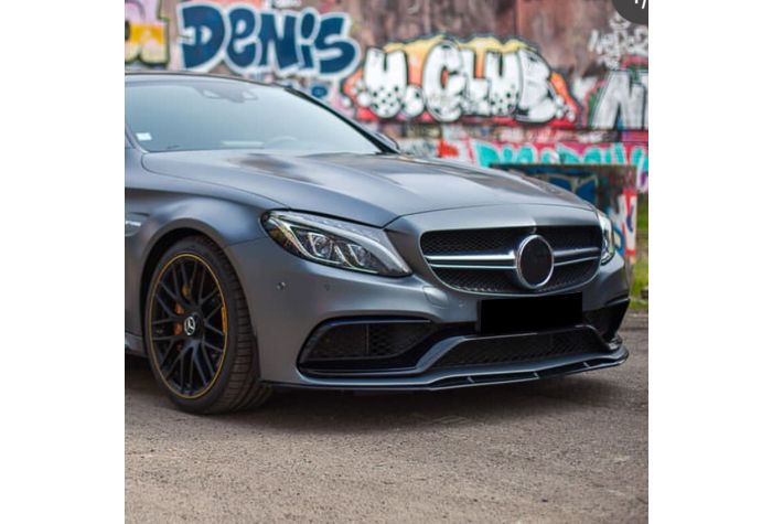 💎SPLITTER anteriore adatto per Mercedes W205 S205 C205 A205 solo C63 AMG💎