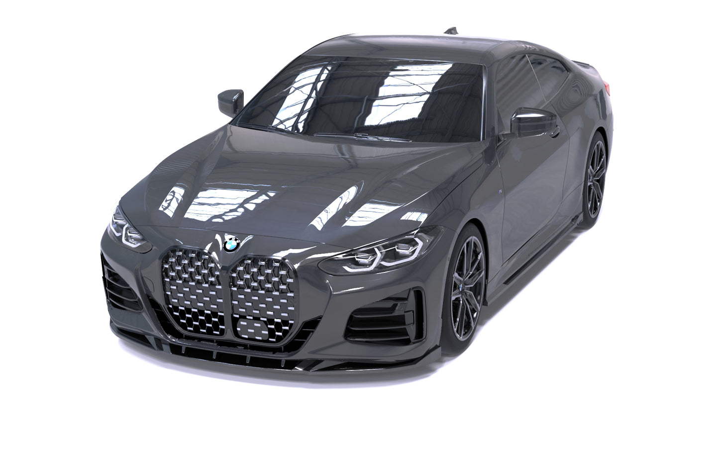 💕Spliter adatto per BMW 4 Series Coupé (G22:G23) M-Pack (2020–2024)💕