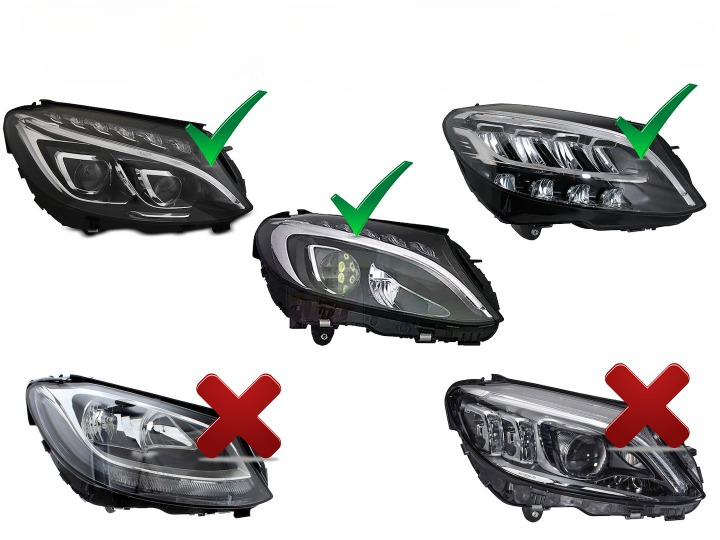 ART.5799 FARI ANTERIORI MERCEDES W205 14-21