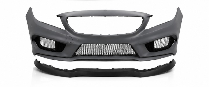 💕PARAURTI ANTERIORE MERCEDES CLASSE CLA W117 13-16 LOOK AMG A45 SRA💕