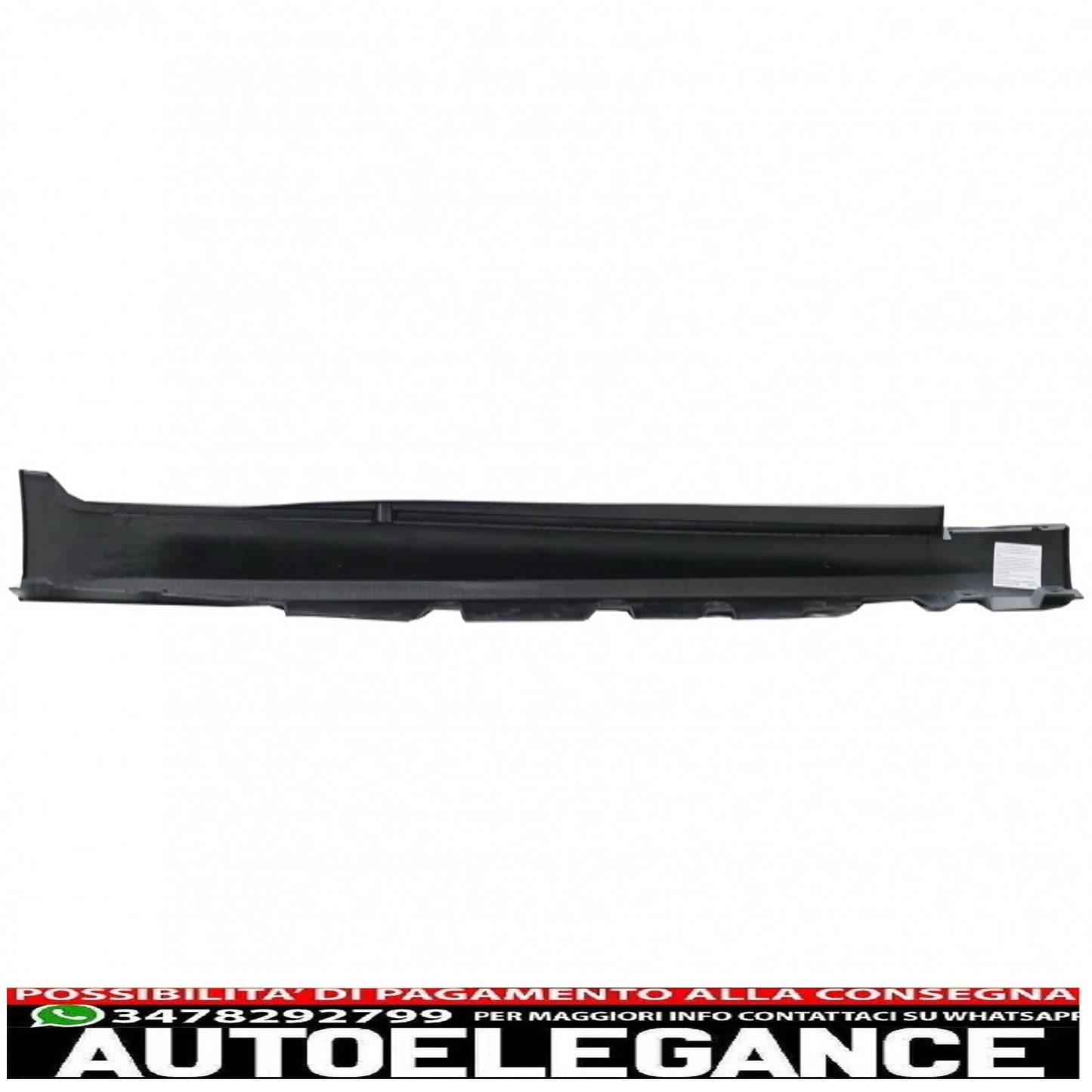 front bumper with side skirts suitable for bmw f10 f11 5 series (2011-2014) m-technik design without fog lights