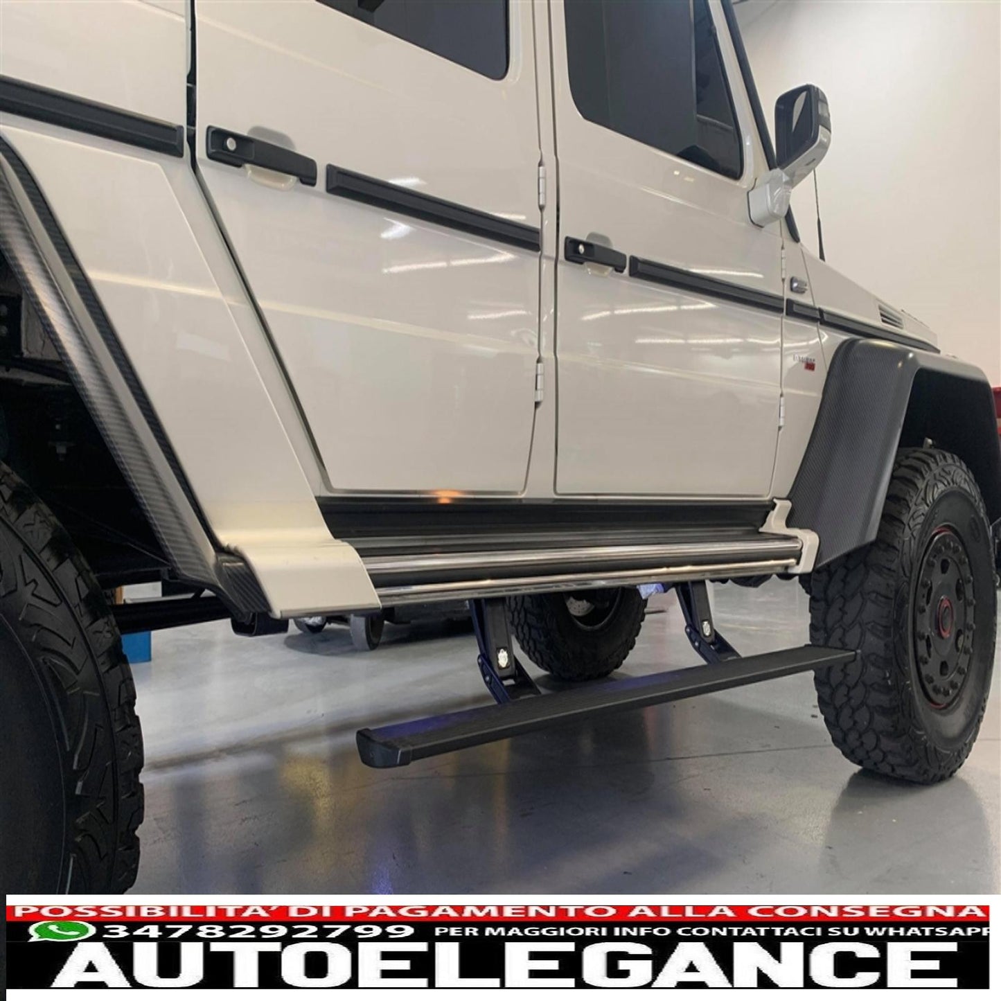 Electric running boards electric side steps suitable for mercedes g-class w463 (2008-2018) 5 doors