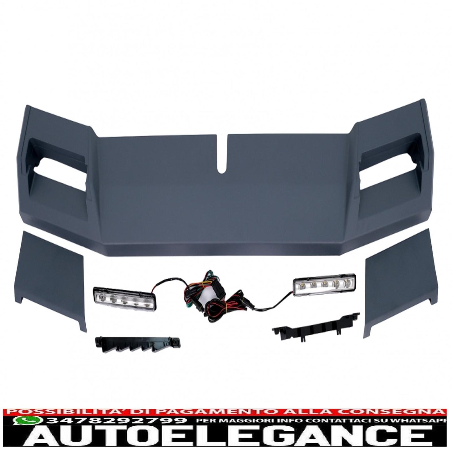 front roof spoiler suitable for mercedes g class w463 (1989-2017)