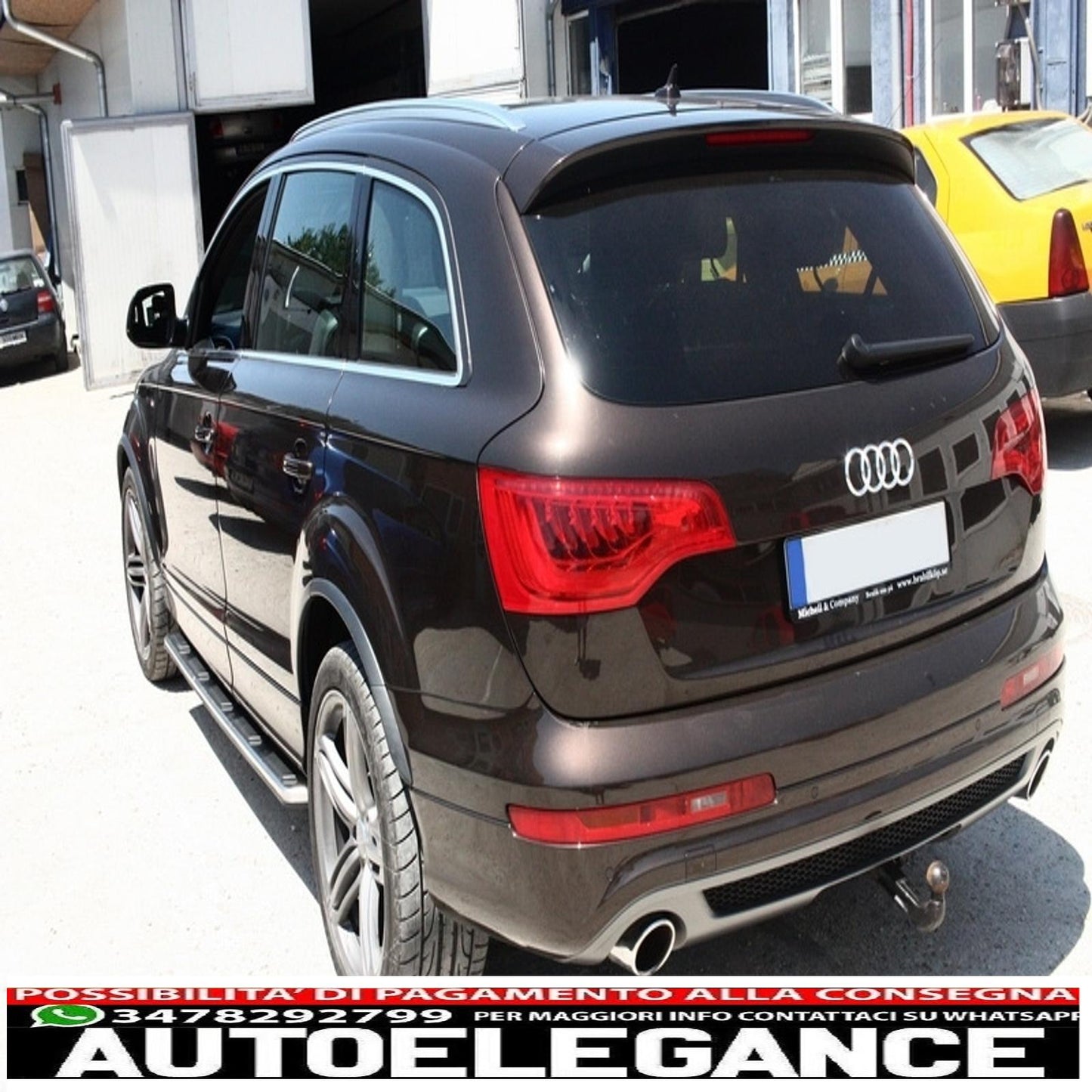 Side steps suitable for audi q7 4l (2006-2015)