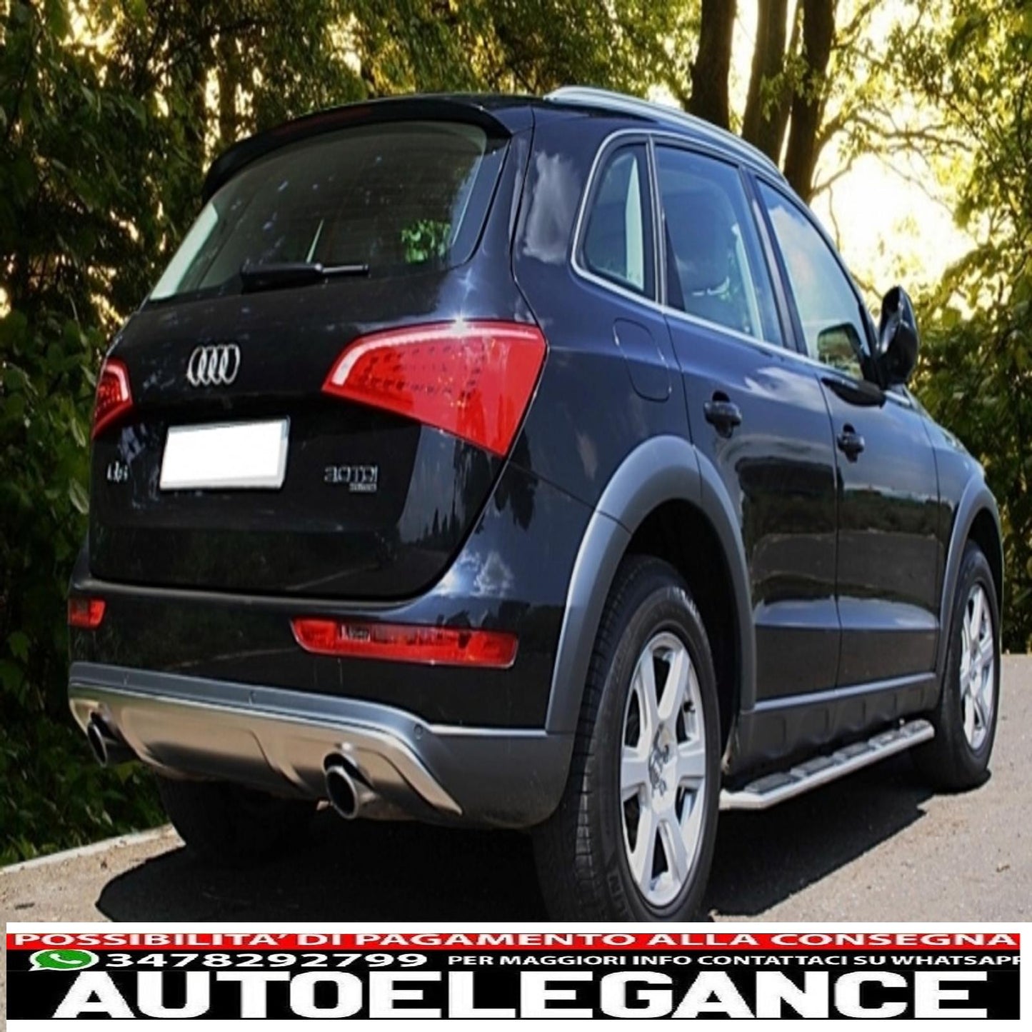 skid plates and mudguards wheel arch extensions off road trims suitable for audi q5 8r (2008-2012)