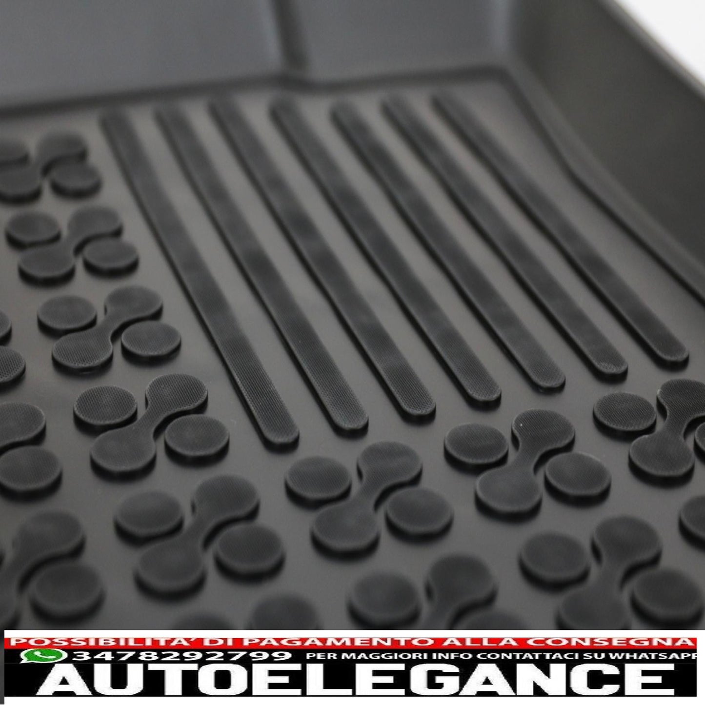 Tappetino nero adatto per Renault Talisman (2015-)