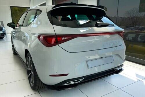 Paraurti Spoiler Splitter posteriore per Seat Leon Mk4 FR 20+ nero lucido-mostra