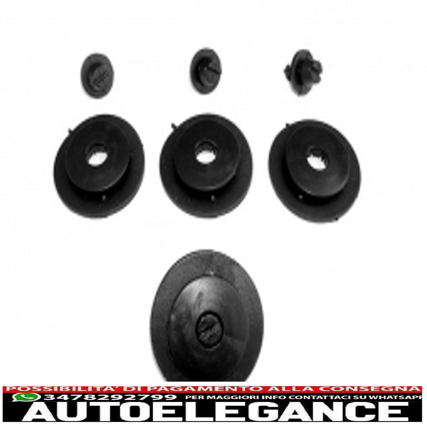 Black rubber mat suitable for opel astra k (2016-2021)