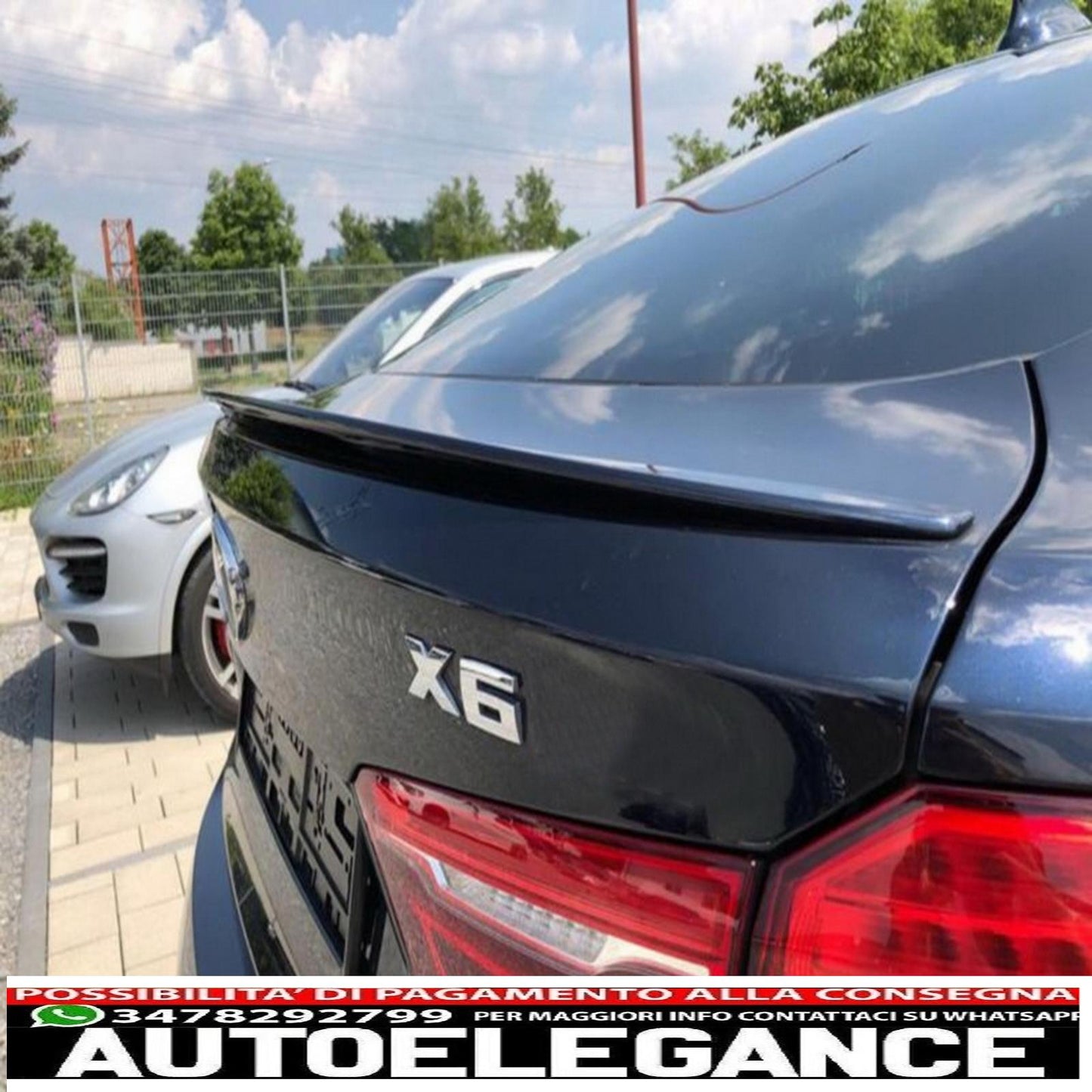 Trunk Spoiler Suitable for BMW X6 F16 (2015 onwards) High Performance Design