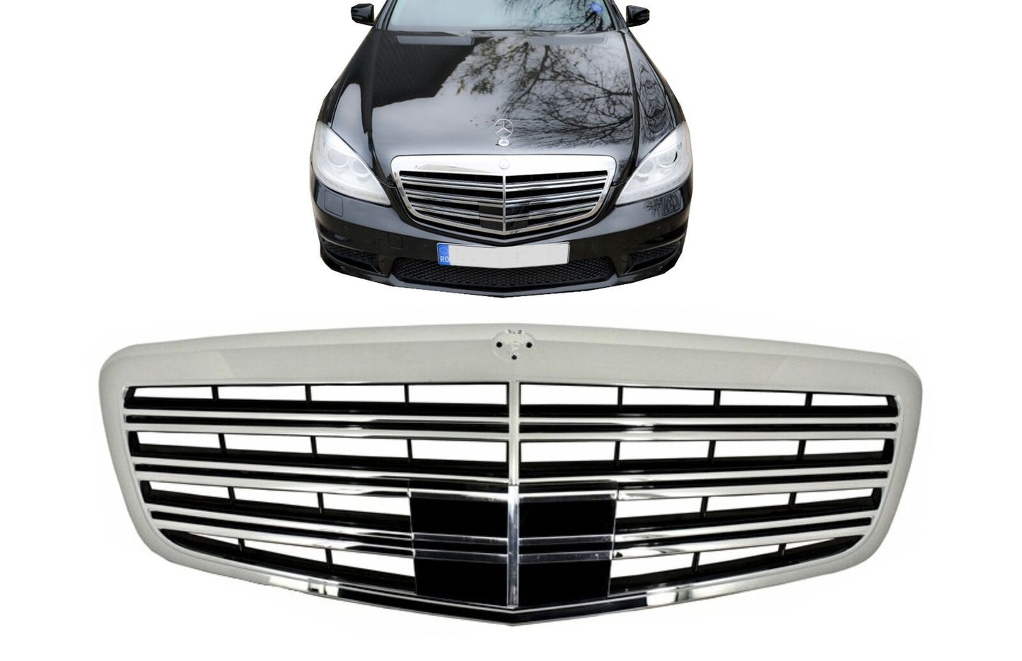 Griglia per Mercedes W221 S Facelift 11-13 S63 S65 Design