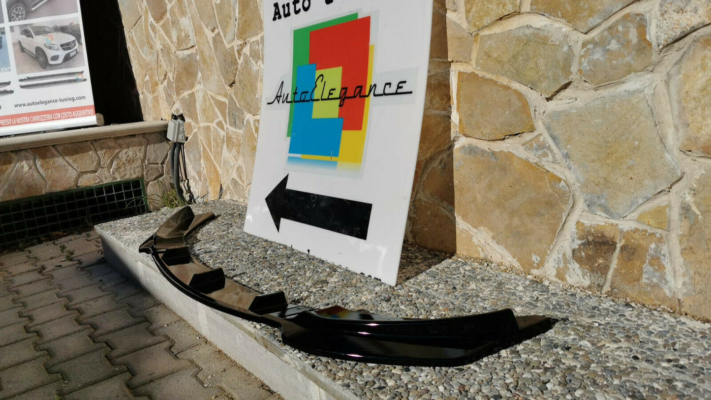 ART. 0483 SPLITTER BMW SERIE 4 F32 F33 F36 MSPORT NERO LUCIDO