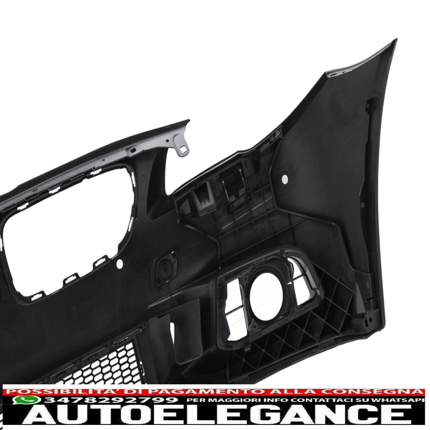 front bumper with side grills suitable for bmw 5 series f10 f11 lci sedan touring (2015-2017) m-tech design