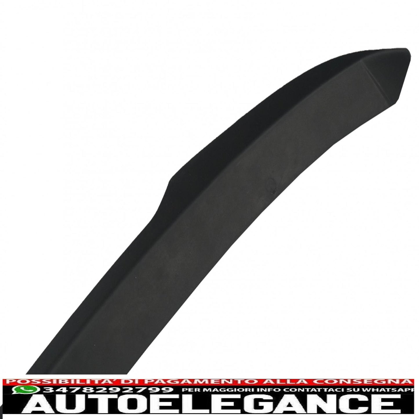 roof spoiler suitable for bmw 1 series f20 f21 (2011-2019) piano black