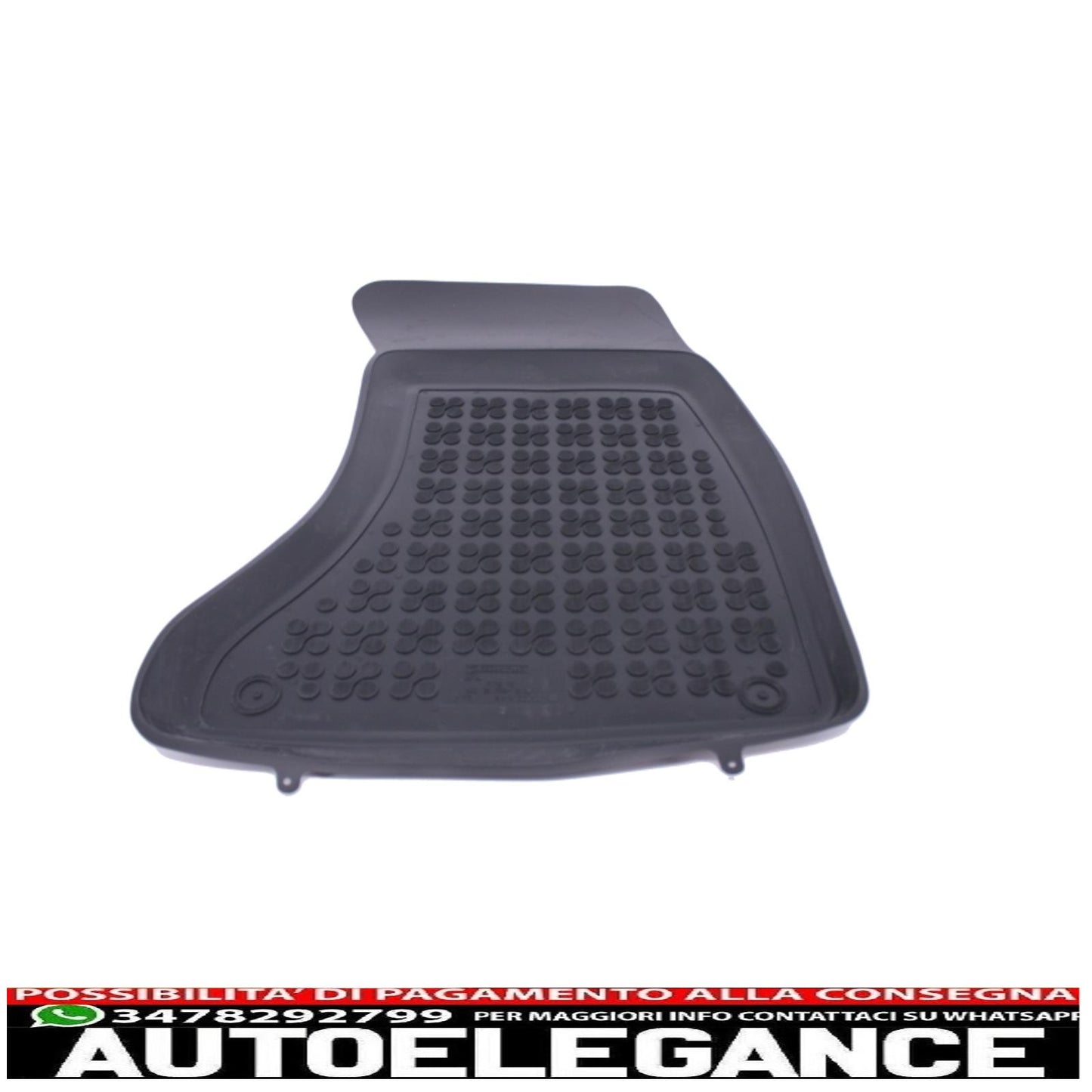 Black rubber mat suitable for audi q5 8r (2008-2017)