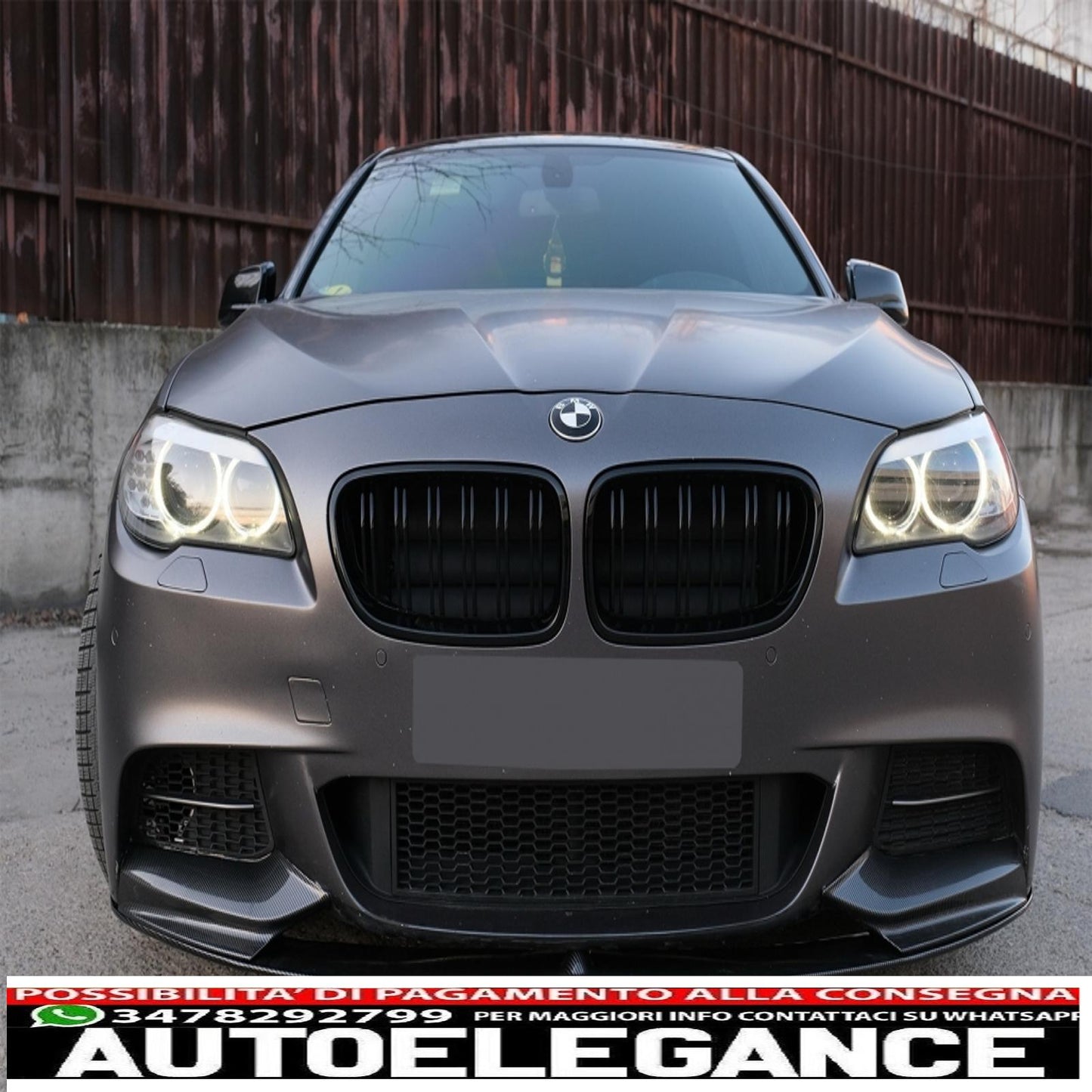 side grills suitable for bmw 5 series f10 f11 non lci lci sedan touring (2010-2017) m-performance sport m550 design
