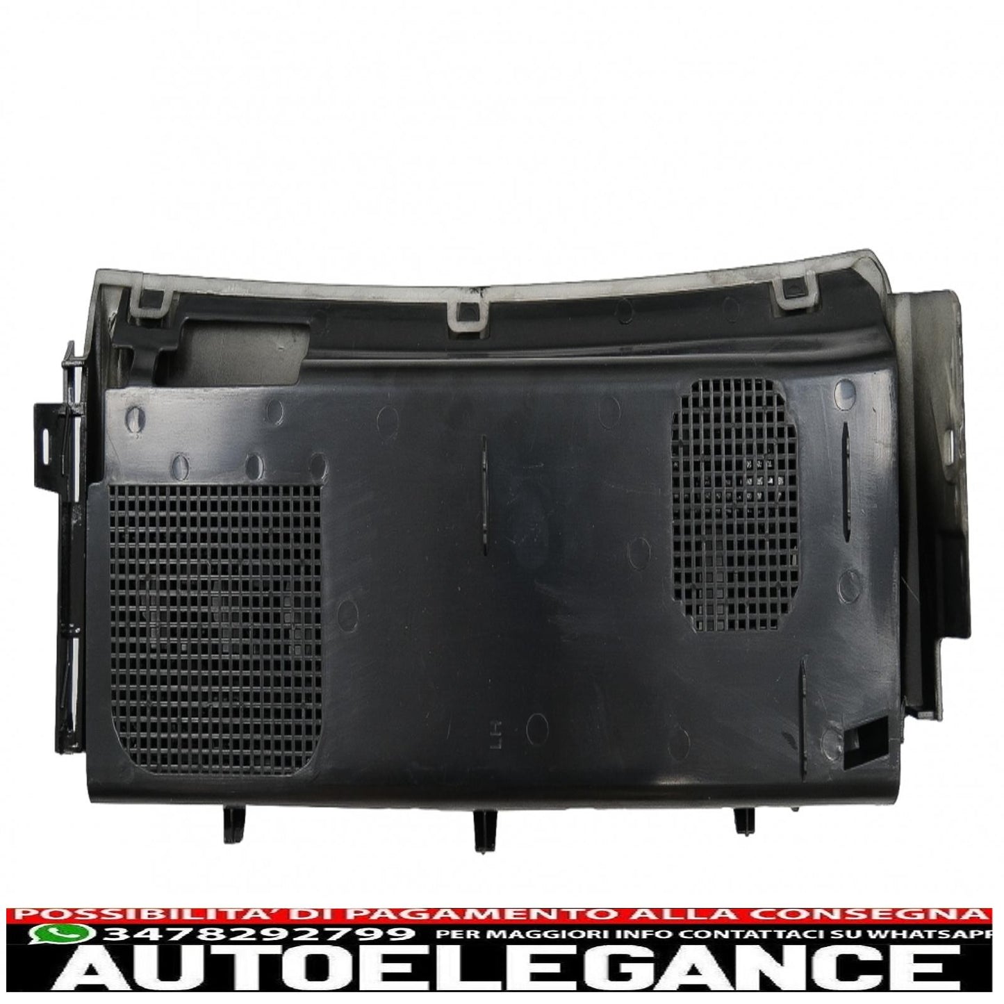 gruppo griglia centrale e prese d'aria laterali adatto per land rover vogue iii l322 (2006-2009) all black autobiography supercharged edition