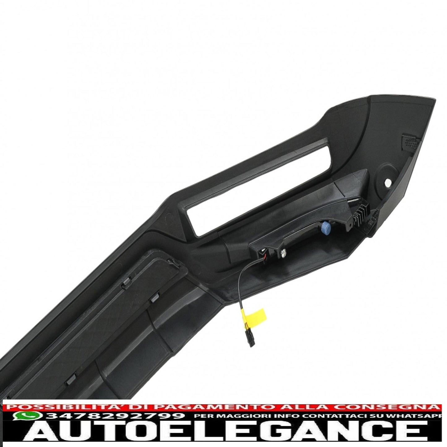 spoiler paraurti anteriore led drl estensione adatto per mercedes classe g facelift w463 w464 g350 g400 g500 (2018-)