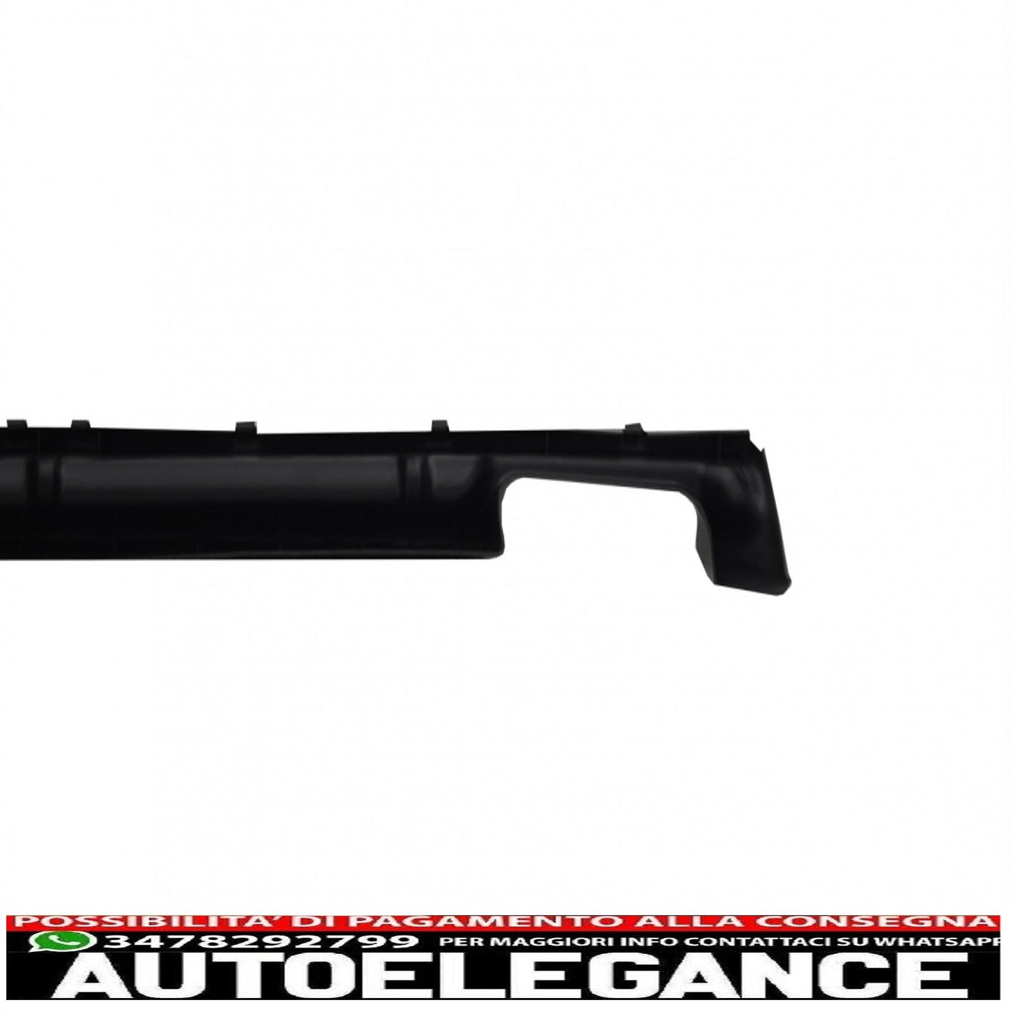 Diffusore mantovana spoiler paraurti posteriore adatto per BMW serie 3 e36 (1992-1997) design m3 per paraurti standard
