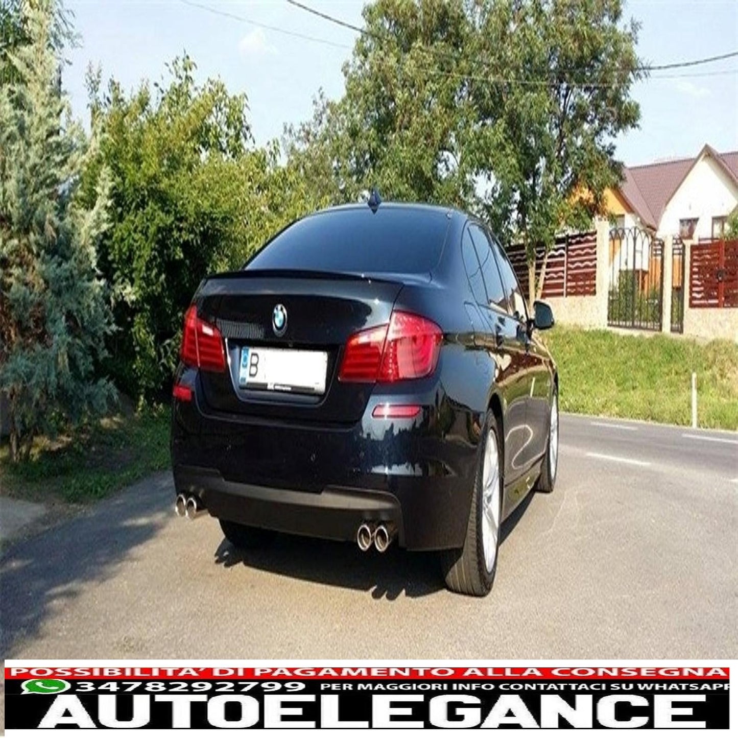 Exhaust muffler tips suitable for bmw e60 e90 e92 e93 f10 f30 m3 m5 m6 acs design