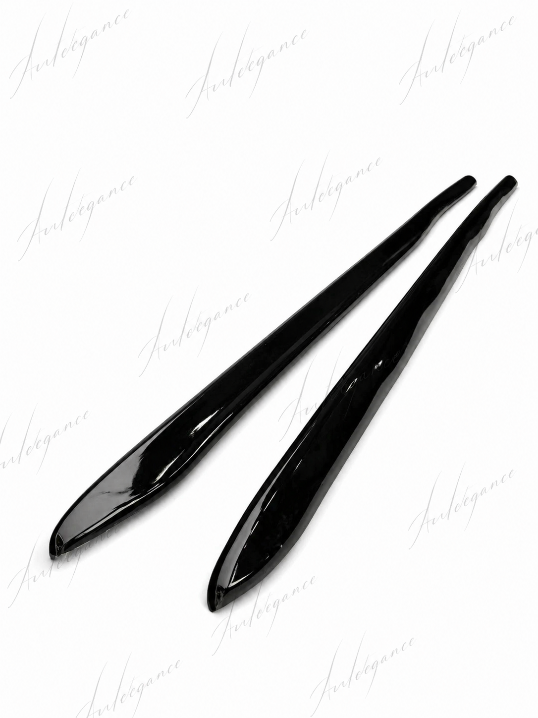 🔥ART.0475 MINIGONNE LATERALI AUDI A4 B8 B8.5 SOTTOPORTA SLINE ABS NERO LUCIDO🔥