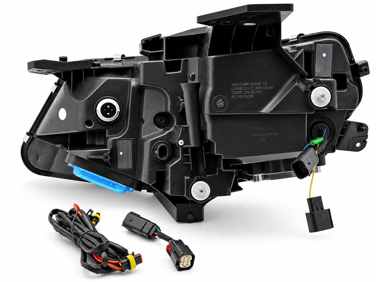 ART.10680 FARI ANTERIORI ADATTO PER CHEVROLET CAMARO 16-18 NERO