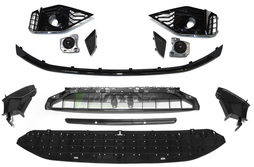 💥ART.3786 PARAURTI ANTERIORE SPORT adatto per AUDI A4 B9 20-24 LOOK RS4💥