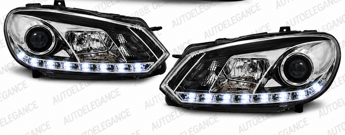 ART.10847 FARI ANTERIORI ADATTO PER VW GOLF 6 10.08-12