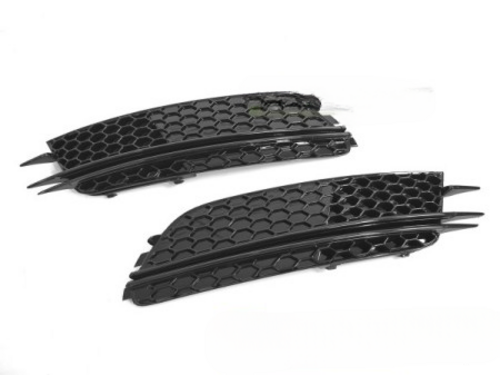 ART.4569 COPERTURA FENDINEBBIA NERO LUCIDO per AUDI A6 C7 11-14