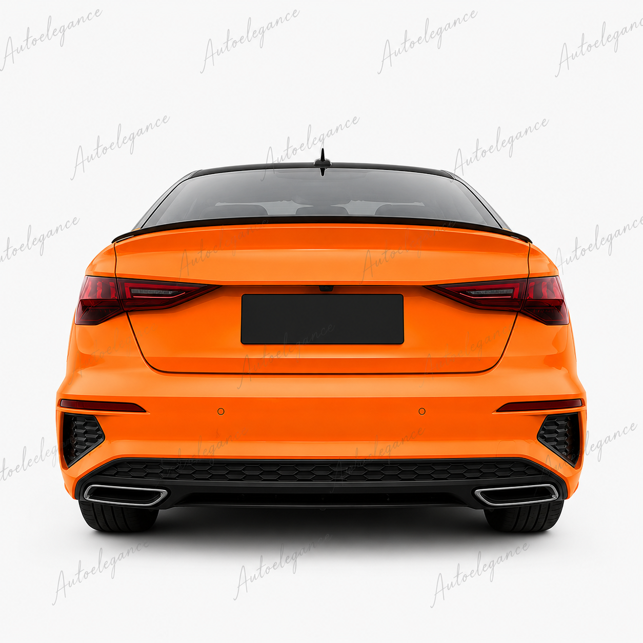 🔥ART.9888 SPOILER STILE S3 NERO LUCIDO PER AUDI A3 S3 RS3 8Y BERLINA 20+🔥