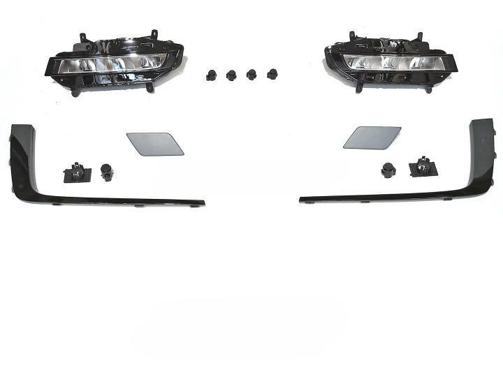💫ART.7457 Paraurti Anteriore Look SPORTIVO PDC per SKODA OCTAVIA III 2016-2020💫