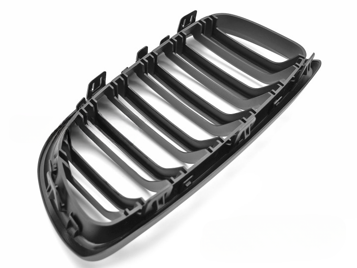 💫ART.7383 GRIGLIA SPORT NERO OPACO DOPPIA BARRA per BMW E92 / E93 06-10💫