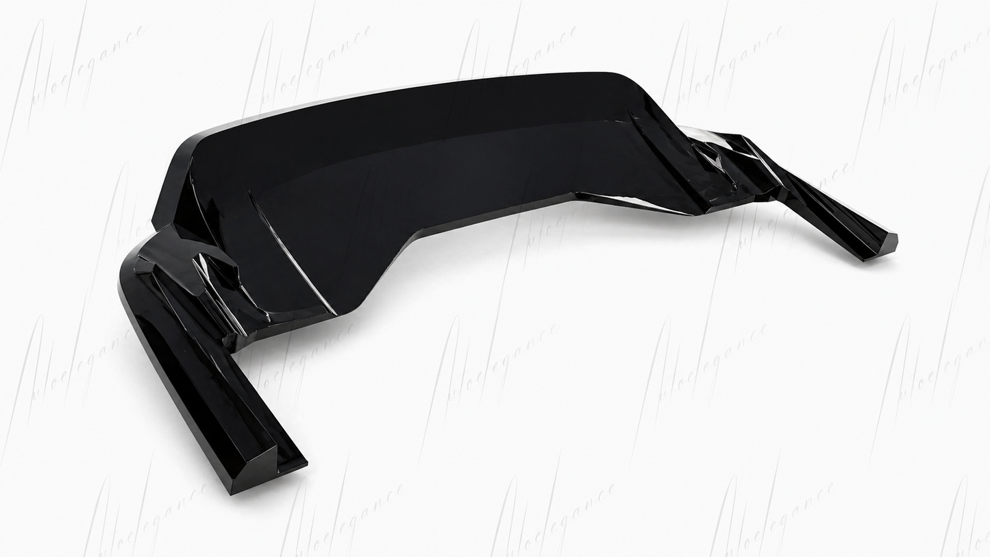 🔥ART.9702 SPLITTER POSTERIORE (CON BARRE VERTICALI PORSCHE TAYCAN TURBO S Mk1🔥