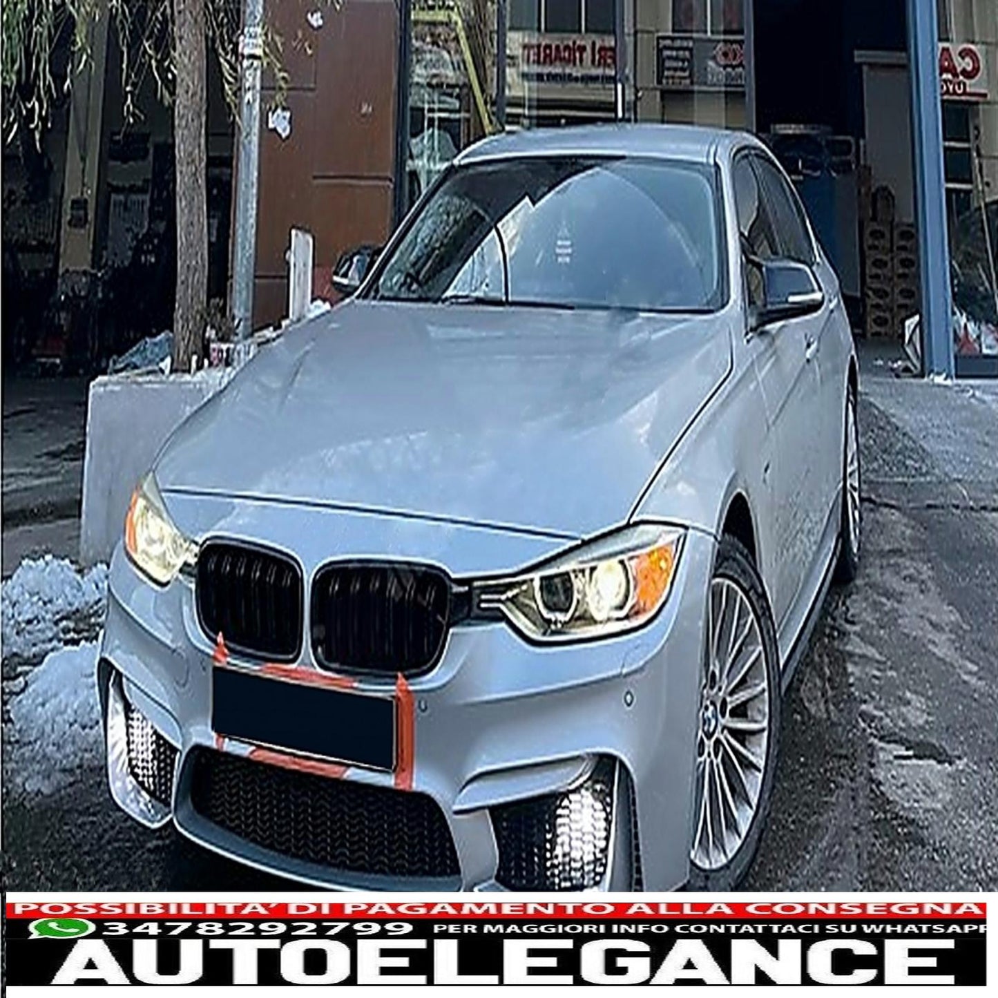 Front bumper for bmw 3 series f30 f31 (2011-2019) m3 design