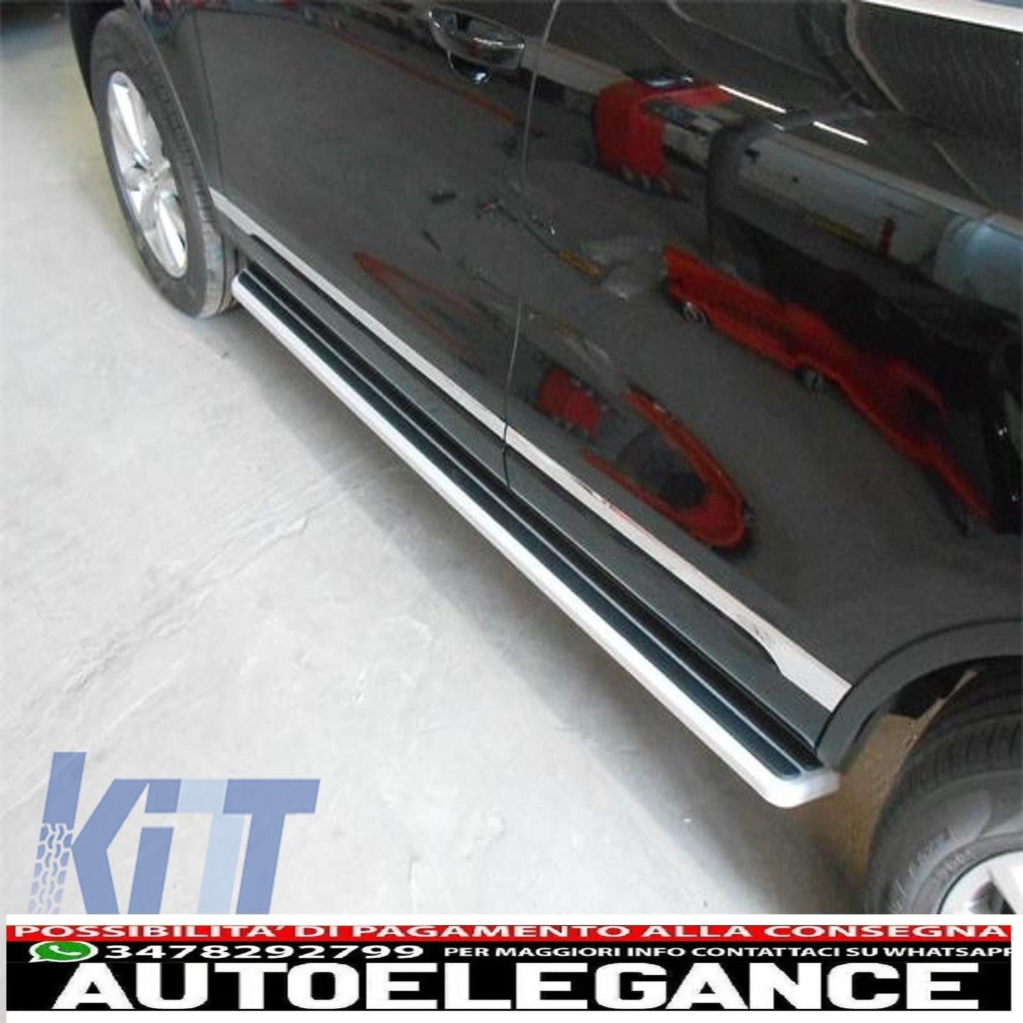 Side steps suitable for VW Touareg 7L (2003-2011) Touareg 7P5 (2011-2017)
