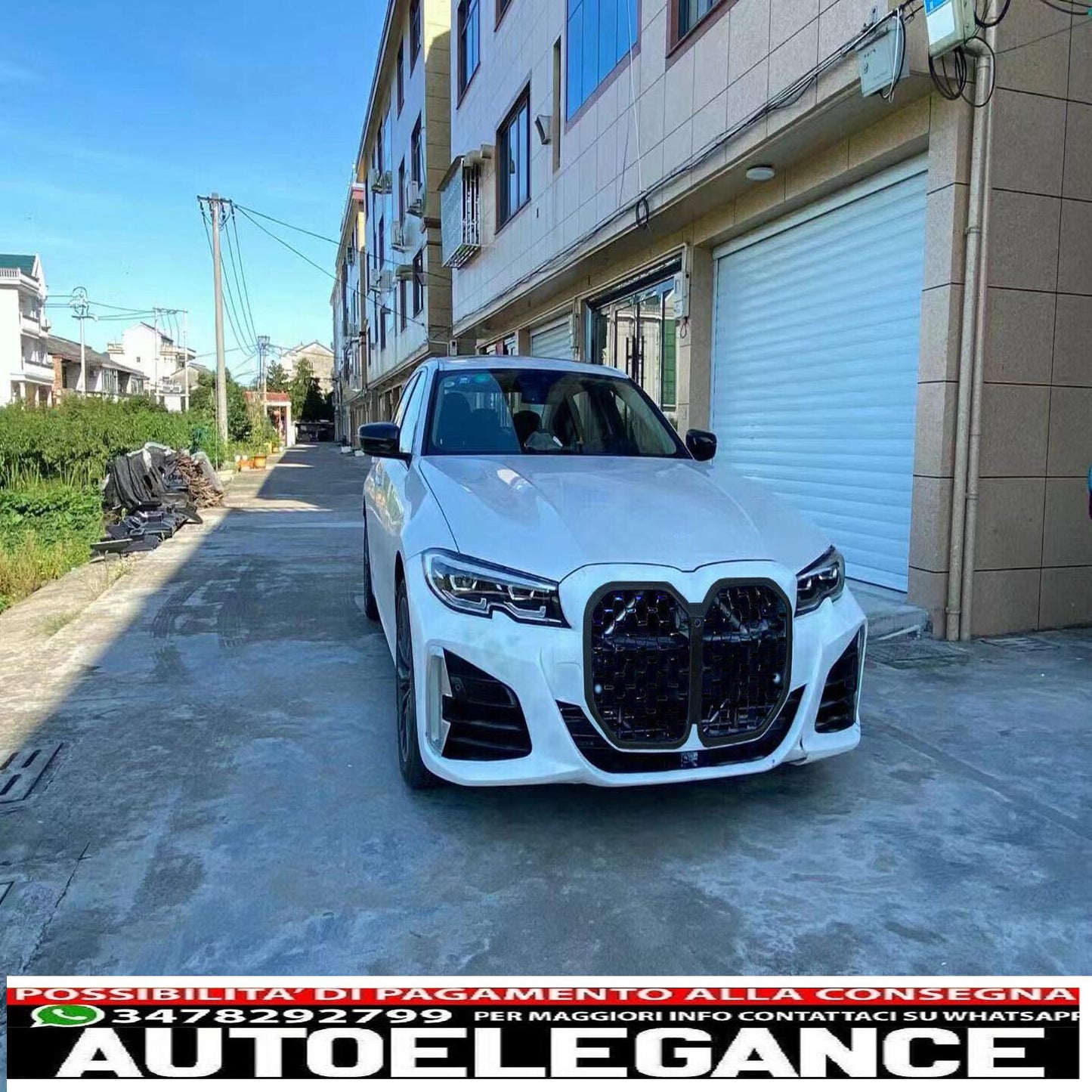 Front Bumper for BMW 3 Series G20 Sedan G21 Touring LCI 2020+ M Design Grilles -show original titleOriginal textFront Bumper for BMW 3 Series G20 Sedan G21 Touring LCI 2020+ M Design Grilles